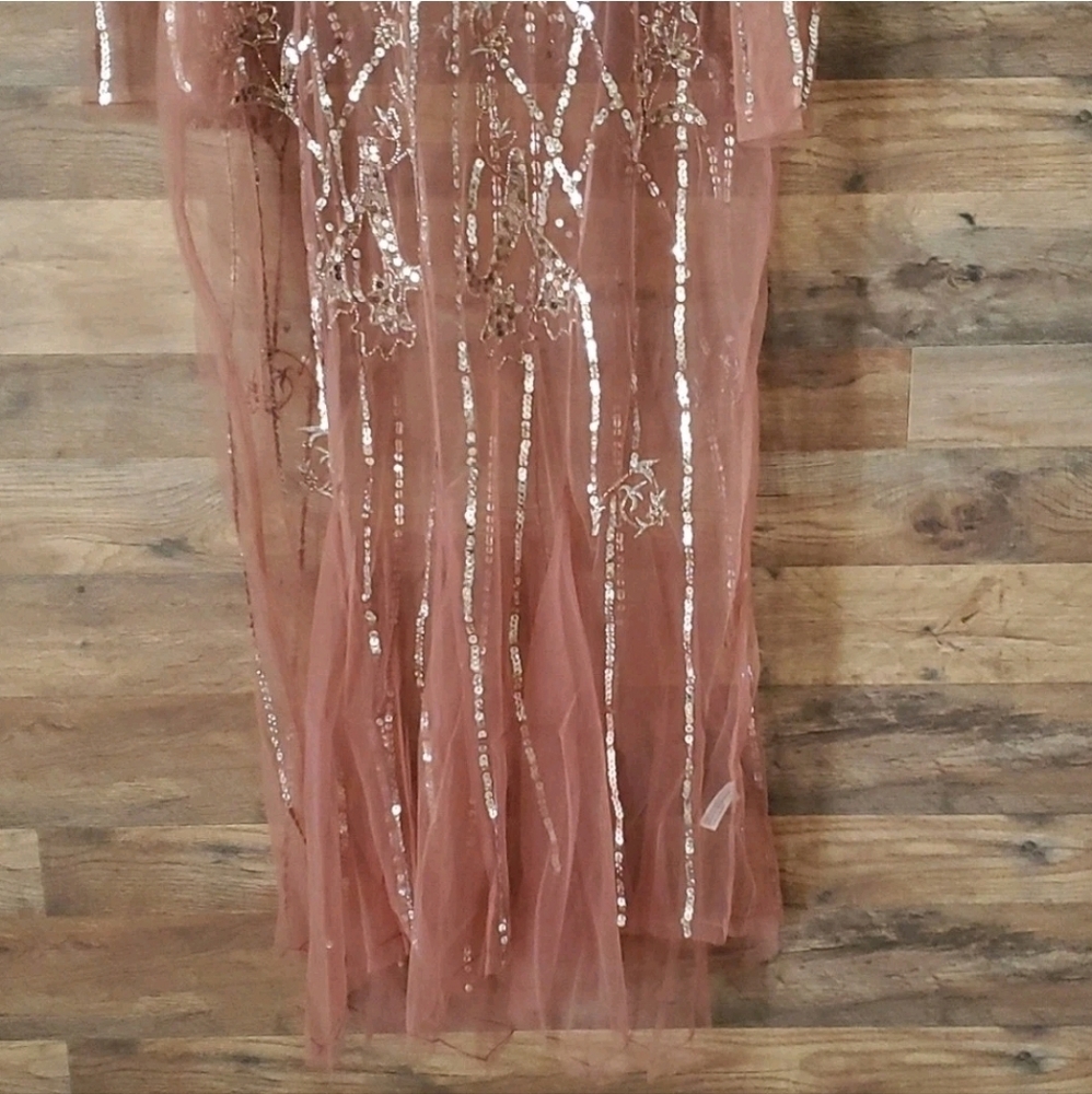 NWT Free people starlight slip maxi dress embellished sequins new with Tags Sz S - Picture 7 of 10